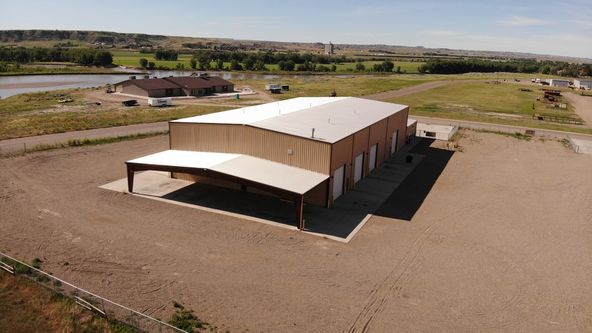 Functional +/-18,000+ SQ FT Shop on 3.11 Acres in Glendive, MT: 123 W Oregon Ln, Glendive, MT 59330
